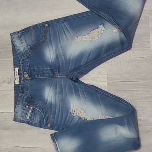 Mens diesel distressed jeans